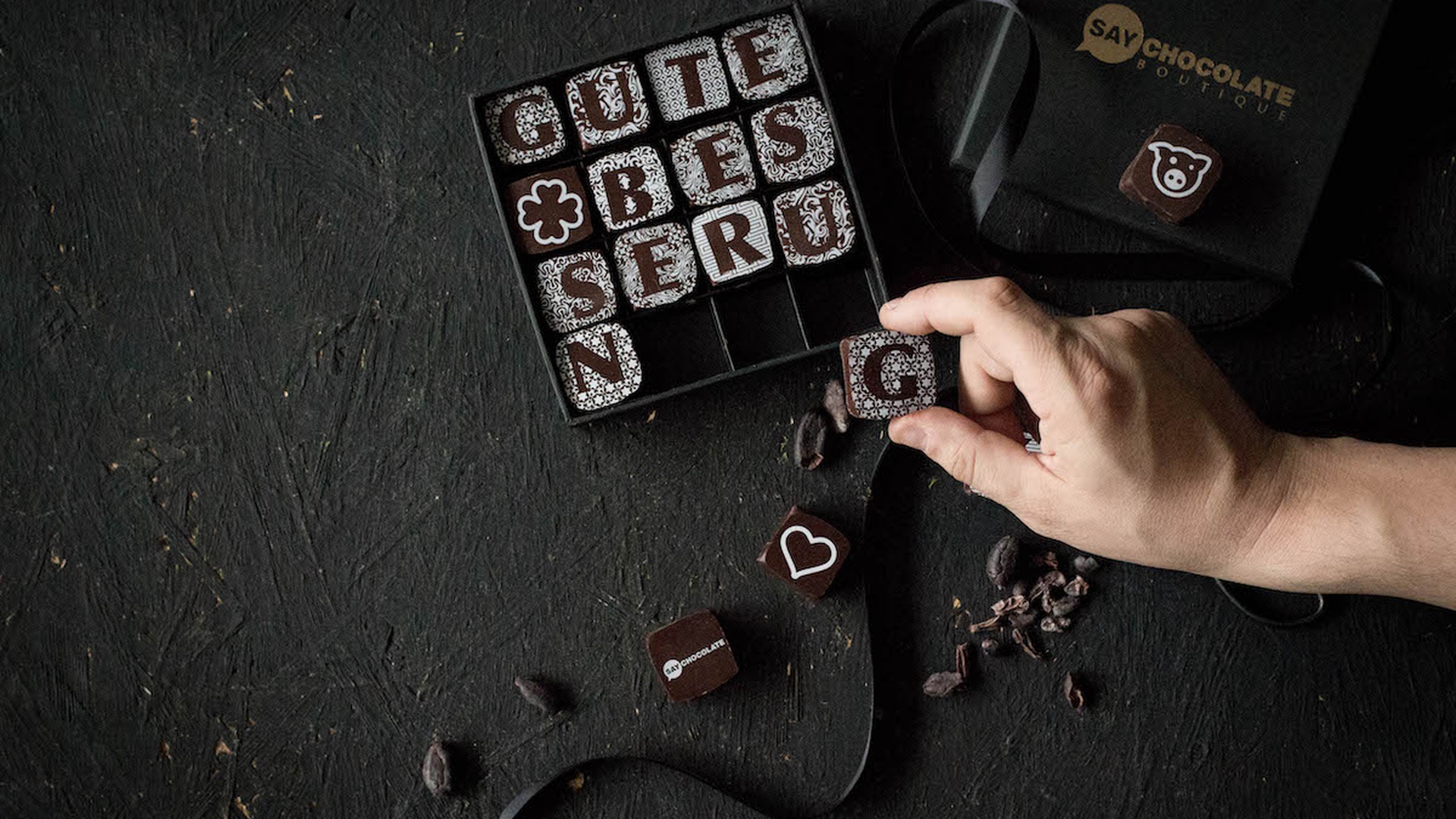 Say it with chocolate
