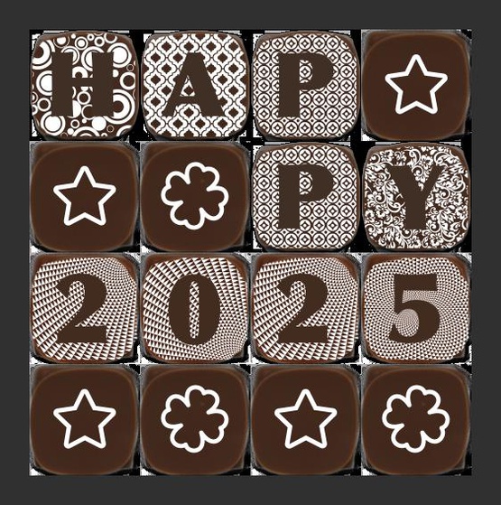 Happy 2025 16er-Box